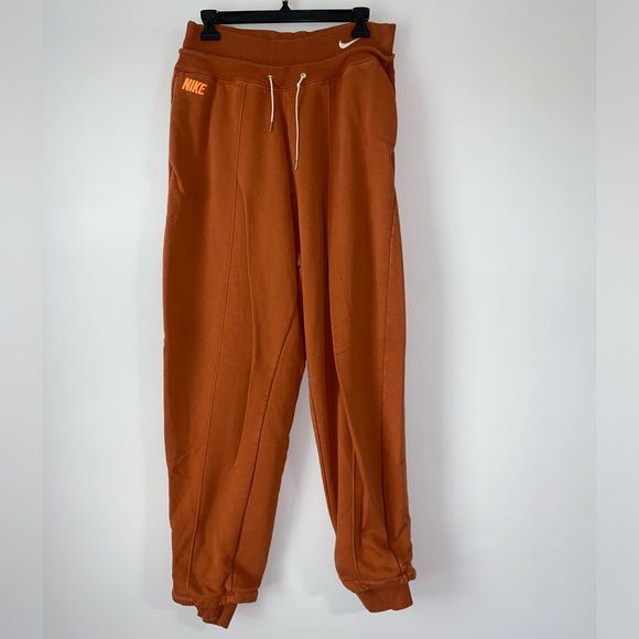 Women's Nike Burnt Sunrise Icon Clash Fleece Joggers Size Large - Picture 3 of 11